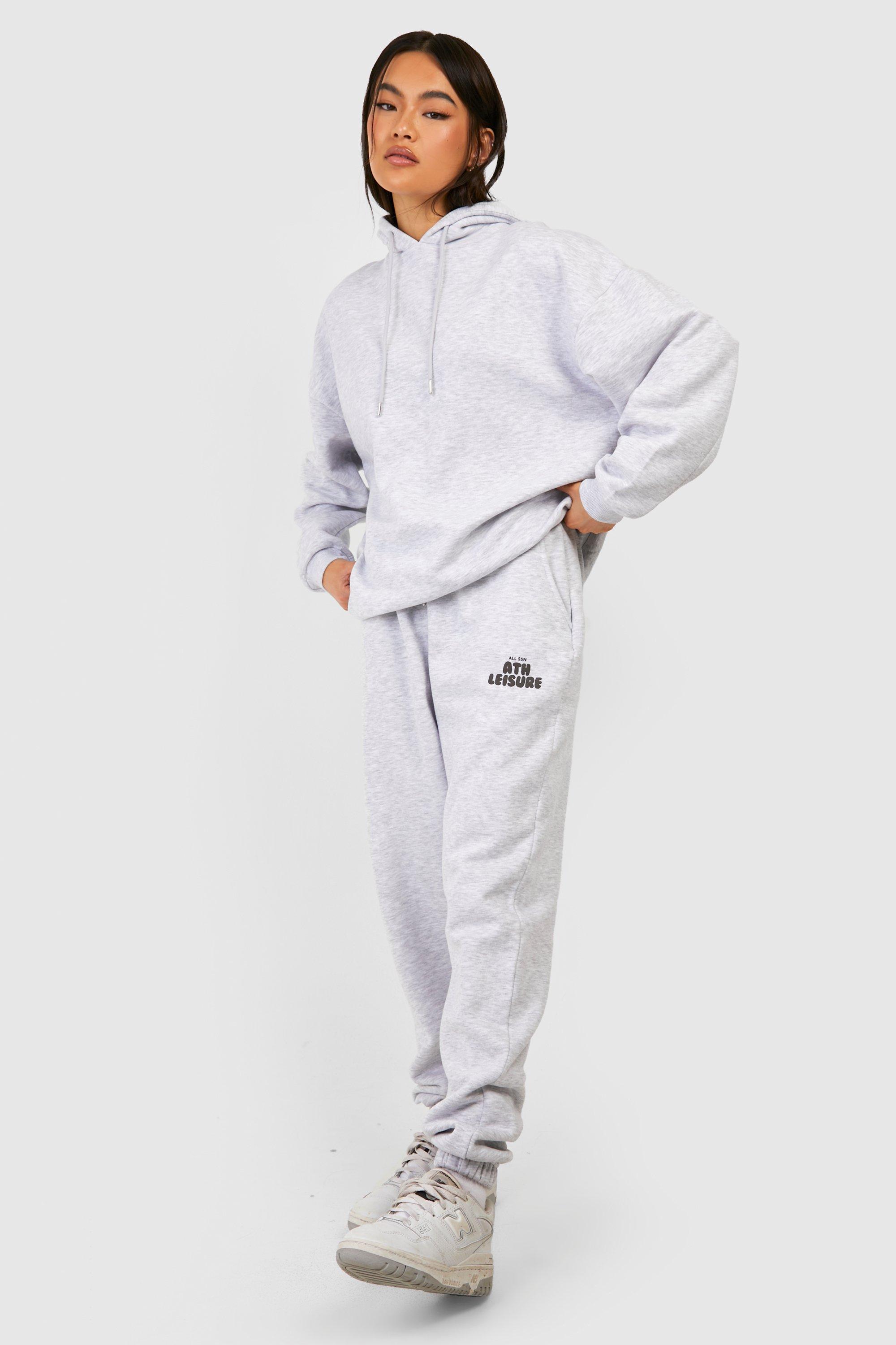 Boohoo best sale tracksuit grey